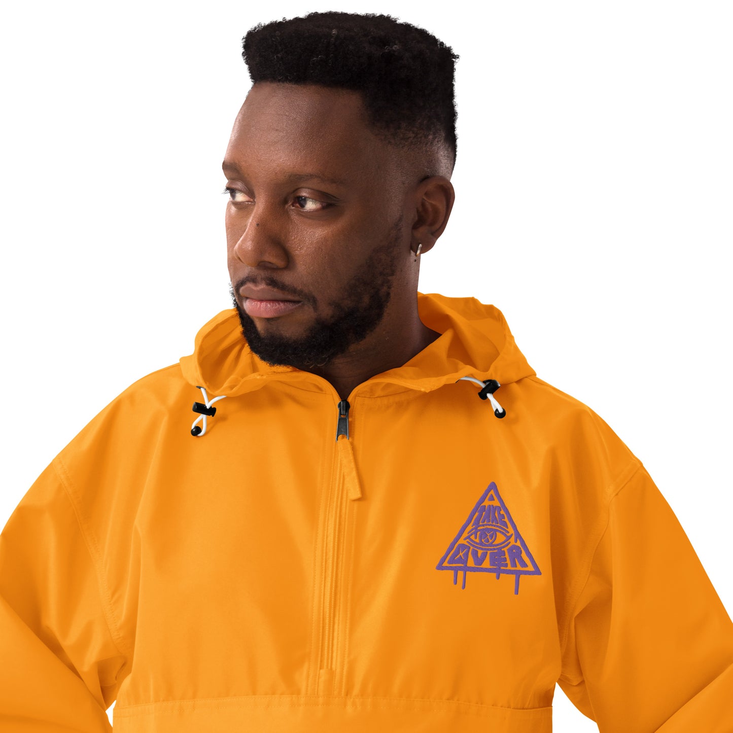 Embroidered Takeover Champion Packable Jacket