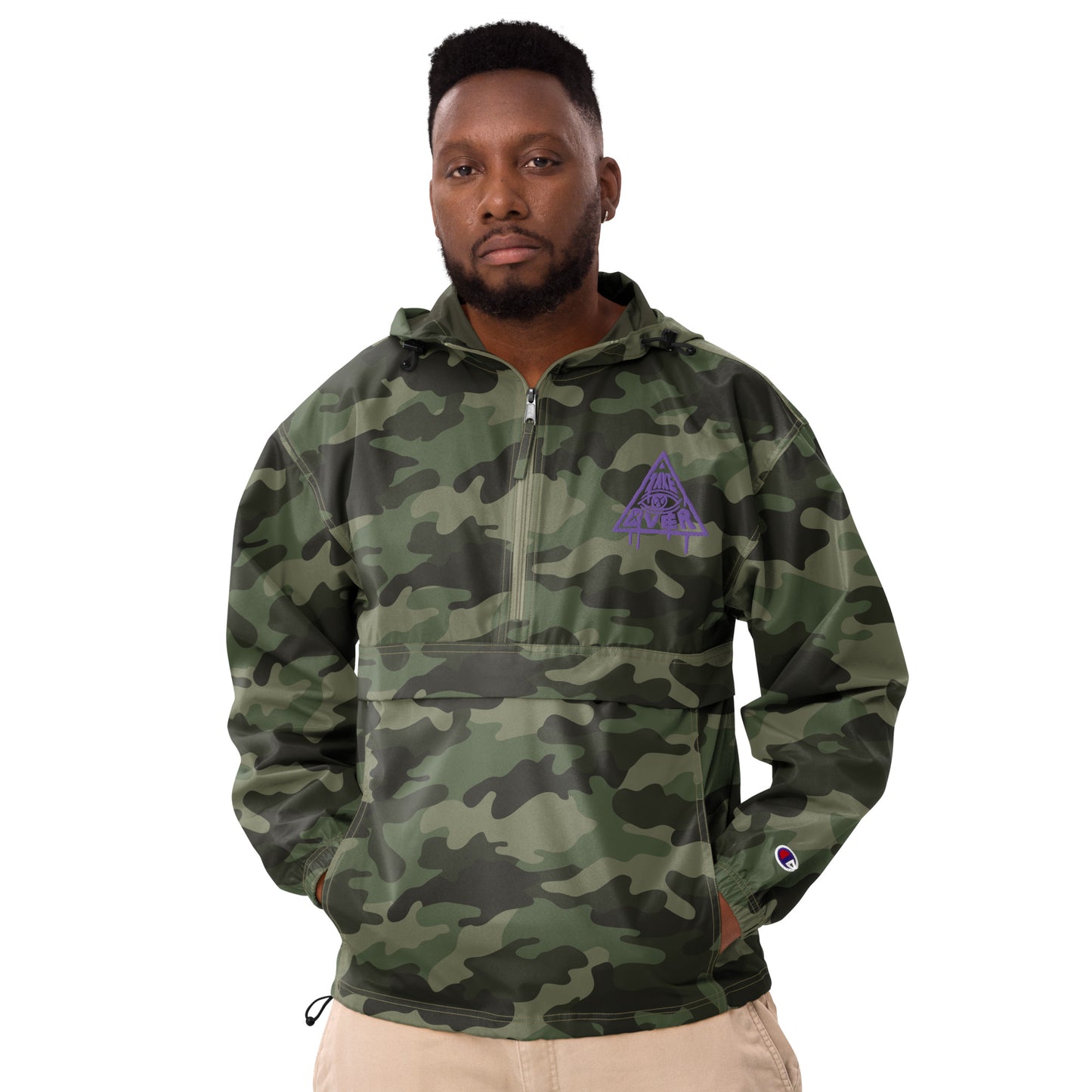 Embroidered Takeover Champion Packable Jacket