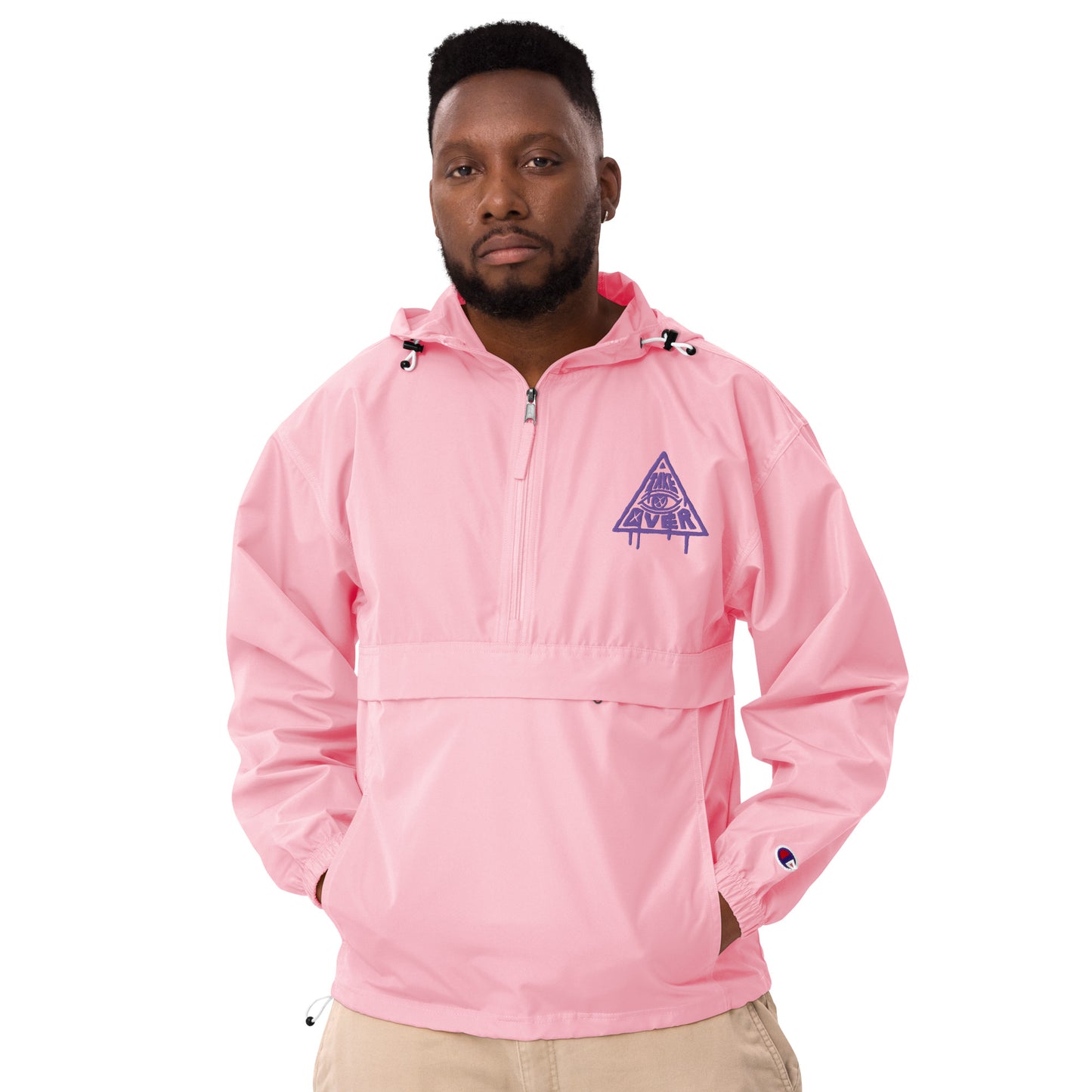 Embroidered Takeover Champion Packable Jacket